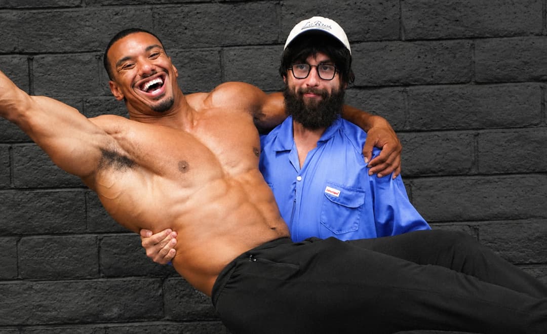 Larry Wheels Trains With Anatoly: Behind the World’s Strongest Cleaner Joke